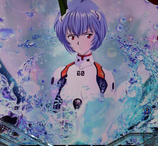 新世紀エヴァンゲリオン決戦プレミアムモデル・リーチ後予告・背景予告