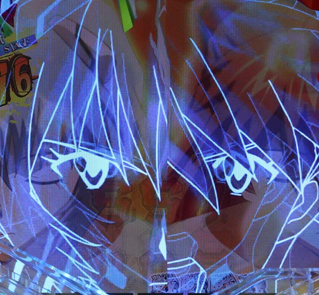 新世紀エヴァンゲリオン決戦プレミアム・共鳴ステージ中・導光板先読み予告