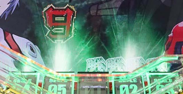 新世紀エヴァンゲリオン決戦プレミアム・決戦ステージ中・モノリスランプ先読み予告