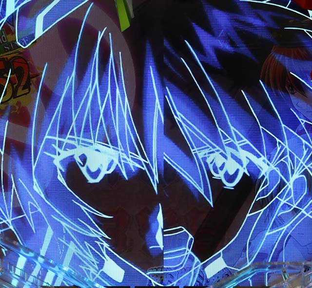 新世紀エヴァンゲリオン決戦プレミアム・決戦ステージ中・導光板先読み予告