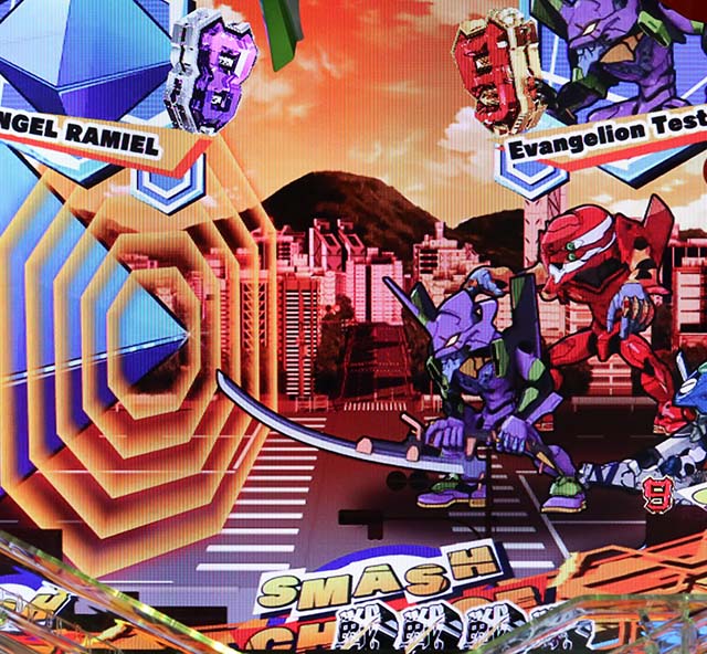 新世紀エヴァンゲリオン決戦プレミアム・決戦ステージ中・SMASH CHANCE