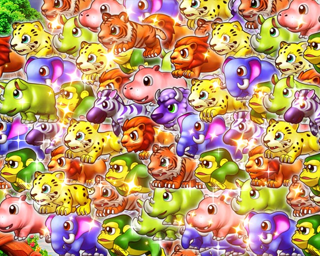 野生の王国GO・5大演出・動物群予告