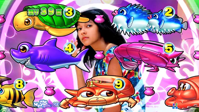 大海物語4アグネスラム・前兆予告