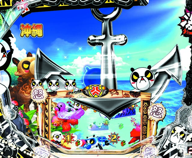 キレパンダinリゾート・保留変化・錨(いかり)保留予告