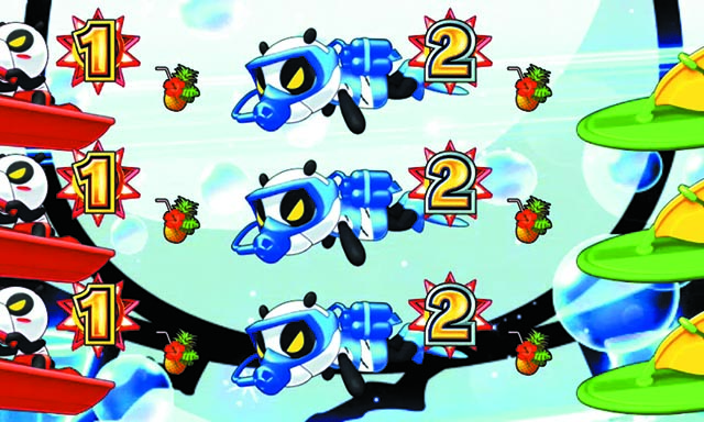 キレパンダinリゾート・図柄別の大当りラウンド