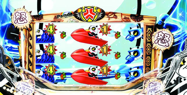 キレパンダinリゾート・図柄別の大当りラウンド