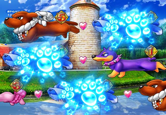 わんわんパラダイスV（5）・わんわんモード・チャンス目予告