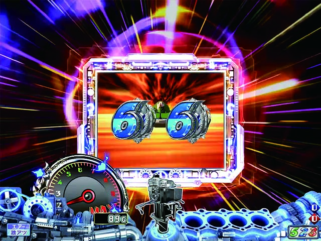 モンキーターンV（5）・リーチ前予告・メイチアタック