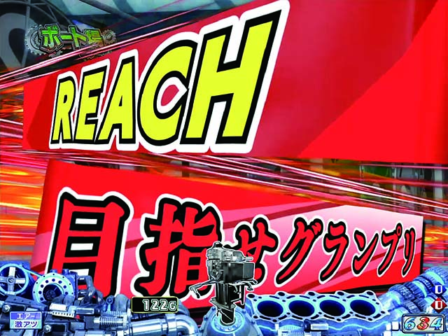 モンキーターンV（5）・ステップアップ予告・横断幕ステップアップ予告