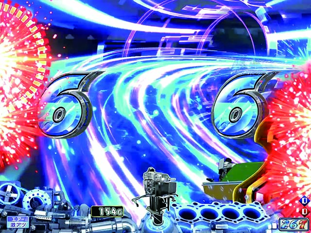 モンキーターンV（5）・リーチ後予告・サーチライトステップアップ予告