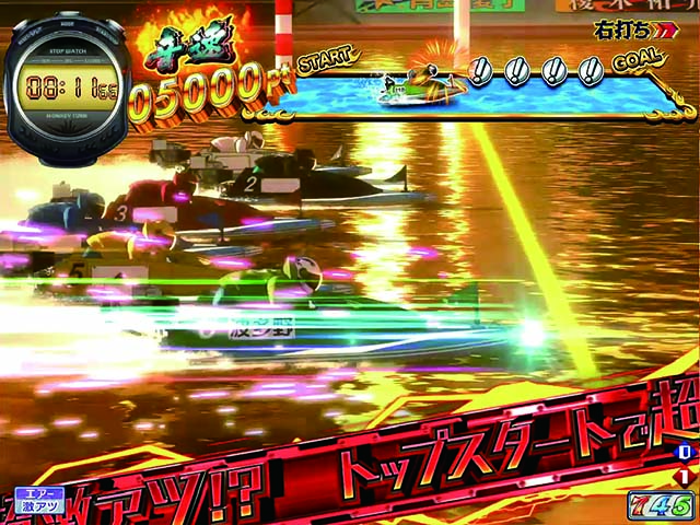 モンキーターンV（5）・SG RUSH・スタート時（3回転目）