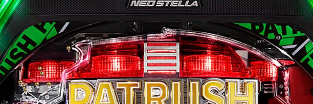 パトラッシュV・リーチ前予告・巨大パトランプ予告