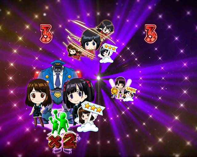 AKB48桜甘デジ・ミニキャラリーチ・信頼度