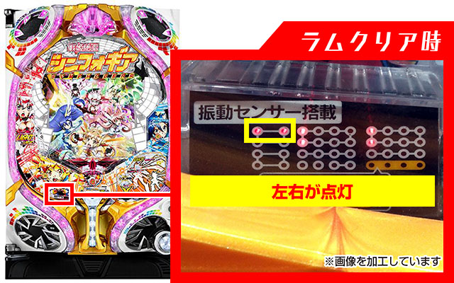 シンフォギア甘デジ・ラムクリア