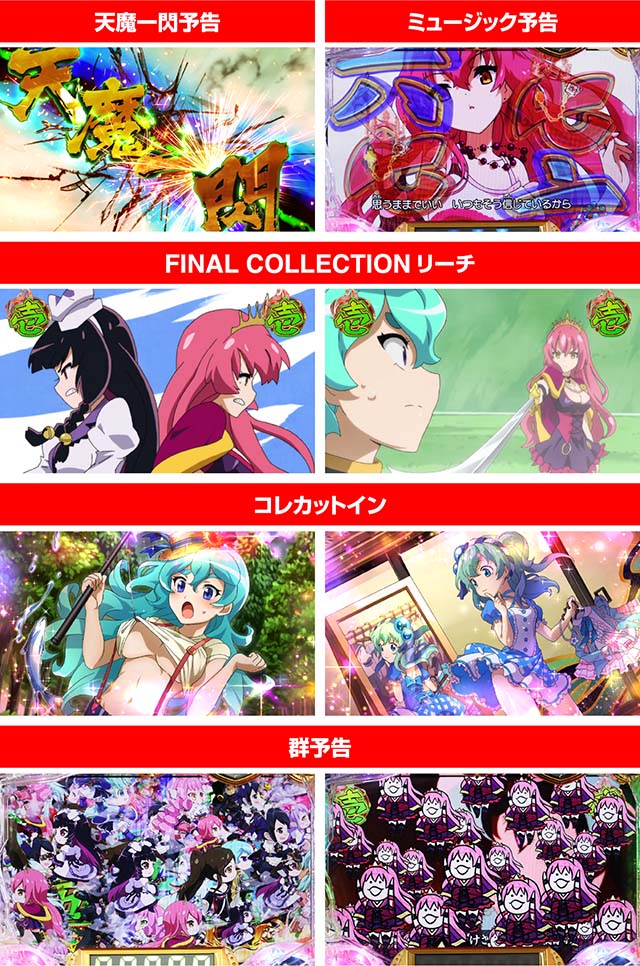 ぱちんこ戦国コレクション(戦コレ)・演出のポイント