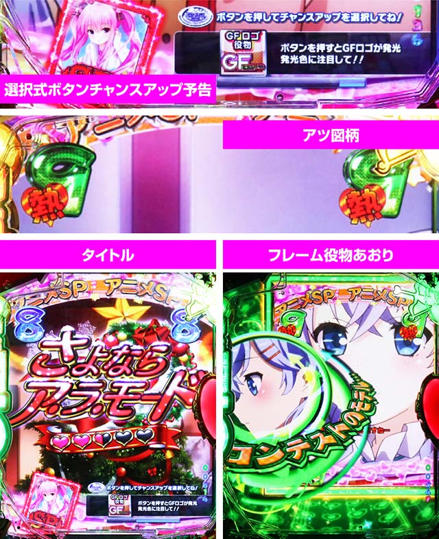 パチンコガールフレンド（仮）ガルフレ・アニメSPリーチ