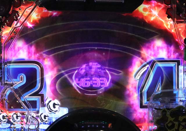 ぱちんこガンツ極（GANTZ）・リーチ前予告