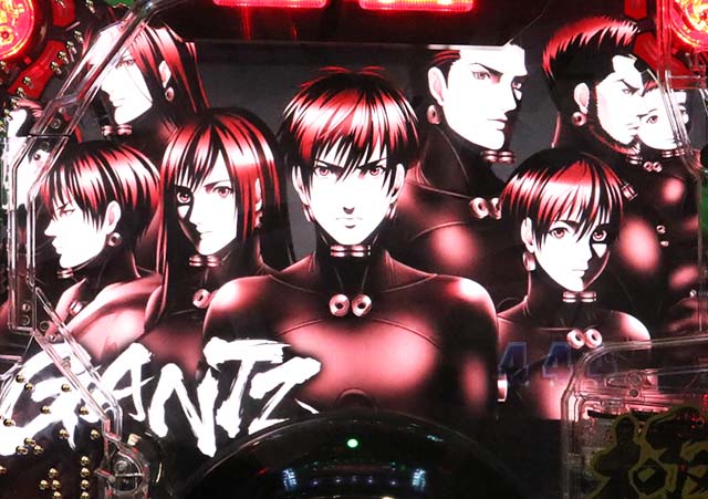 ぱちんこガンツ極（GANTZ）・リーチ前予告