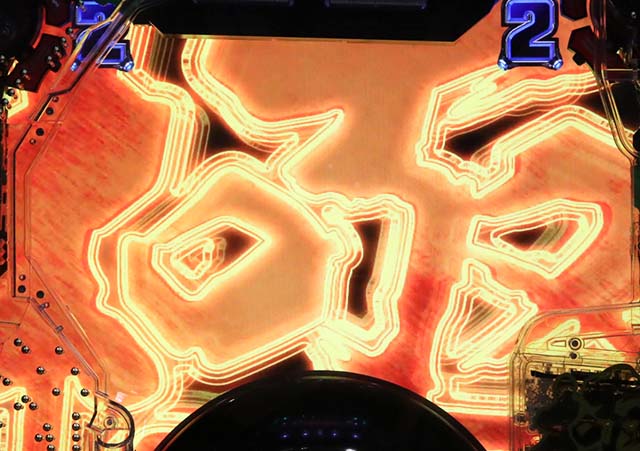 ぱちんこガンツ極（GANTZ）・リーチ後予告