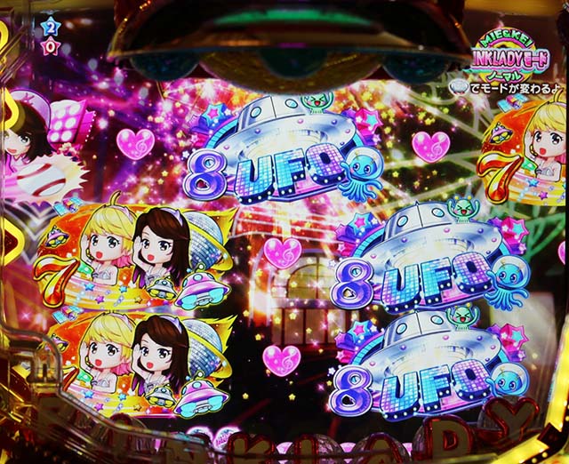 P(ぱちんこ)ピンクレディー・先読み予告