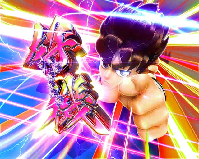 DD北斗の拳2・リーチ前予告