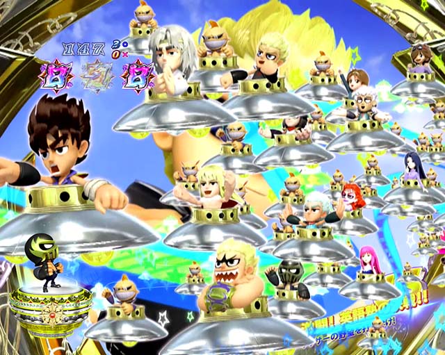 DD北斗の拳2・リーチ後予告