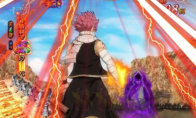 ぱちんこ・フェアリーテイル2・ロゴフラッシュ予告