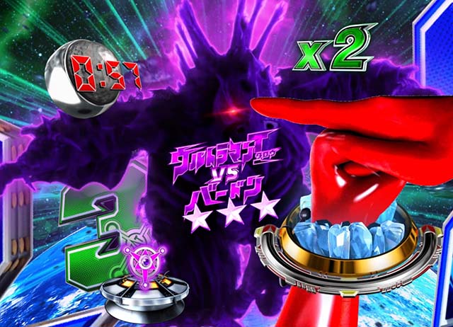 ぱちんこウルトラマンタロウ2・リーチ前予告