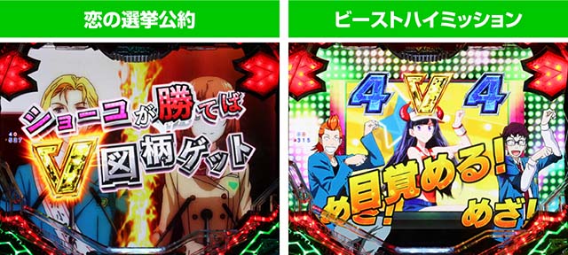 ぱちんこフィーバー革命機ヴァルヴレイヴ2（ヴヴヴ2）・リーチ前予告