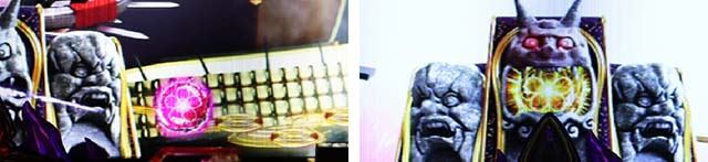 ぱちんこバジリスク桜花忍法帖・桜花ラッシュ中・保留変化予告