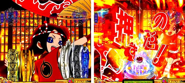 ぱちんこ地獄少女きくりのお祭りLIVE・きくりボタンリーチ