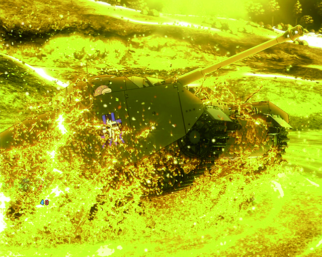 ぱちんこガールズ&パンツァー劇場版（ガルパン2）・注目演出・ゴールデンタンク予告