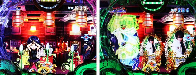 ぱちんこ牙狼月虹ノ旅人・リーチ前予告