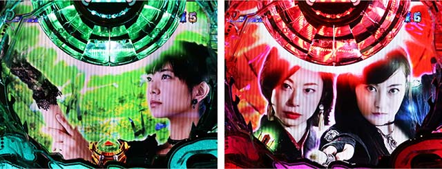 ぱちんこ牙狼月虹ノ旅人・リーチ後予告