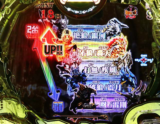 ぱちんこ牙狼月虹ノ旅人・SP魔戒CHANCE(魔戒騎馬決戦BONUS)