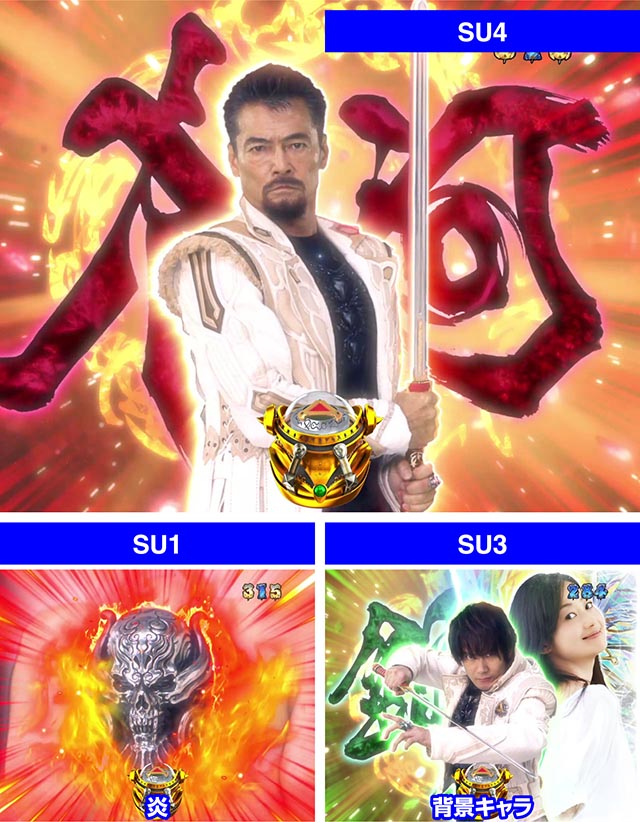 ぱちんこ牙狼月虹ノ旅人・ステップアップ予告