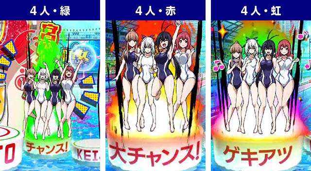 ぱちんこ競女・保留変化予告