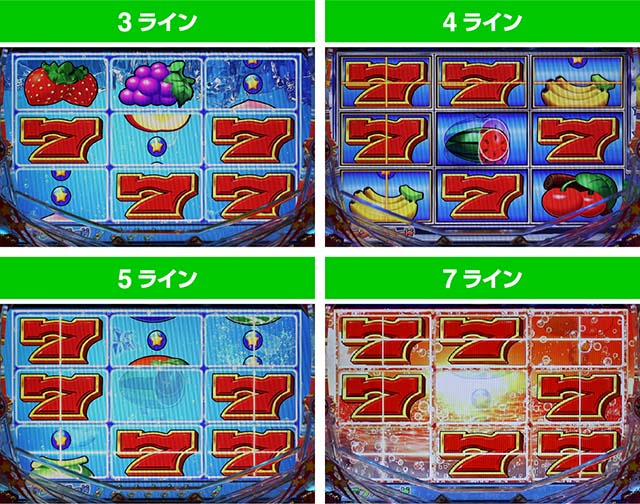 パワフル・ノーマルリーチ・ライン数のポイント