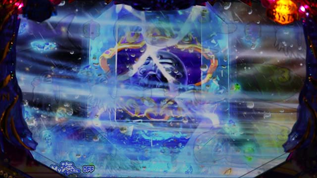 大海物語4スペシャルブラック（大海4ブラック）クリスタルステージ専用予告・強風予告