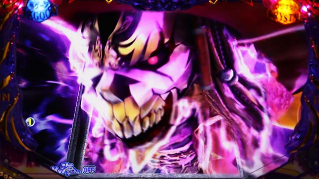 大海物語4スペシャルブラック（大海4ブラック）全ステージ共通予告・骸骨船長クラッシュ