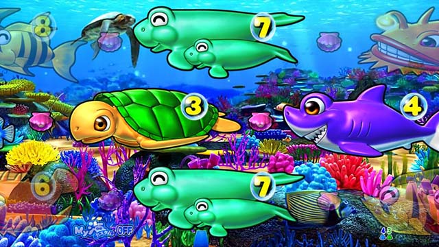 大海物語4スペシャルブラック（大海4ブラック）51回転・泣きの1回