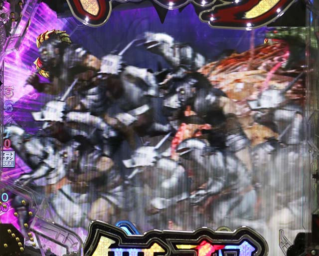 ぱちんこベルセルク無双・リーチ後予告