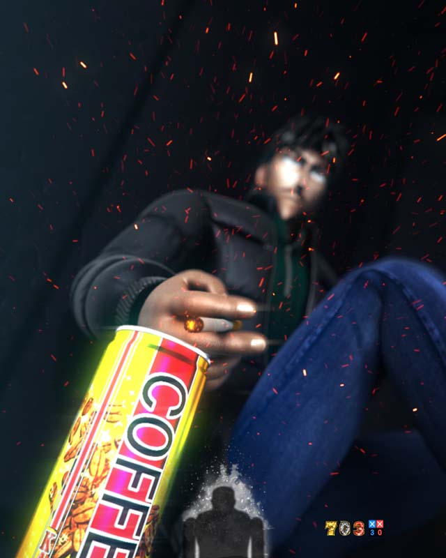 ぱちんこカイジ5・圧倒的注目演出・カイジ一服予告