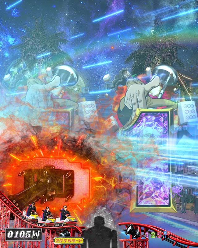 ぱちんこカイジ5・リーチ前予告