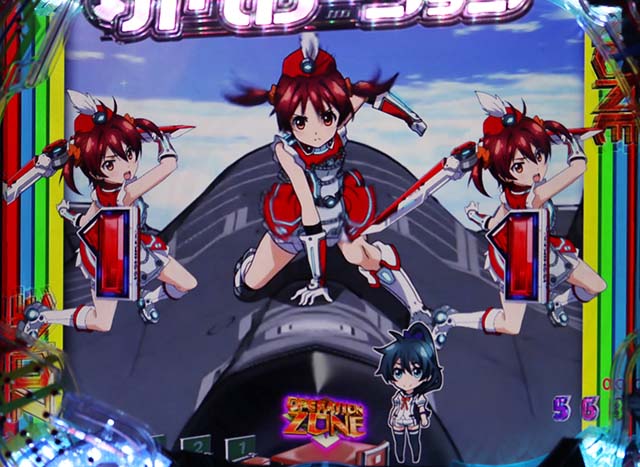 ぱちんこビビッドレッドオペレーション（ビビオペ）・リーチ後予告