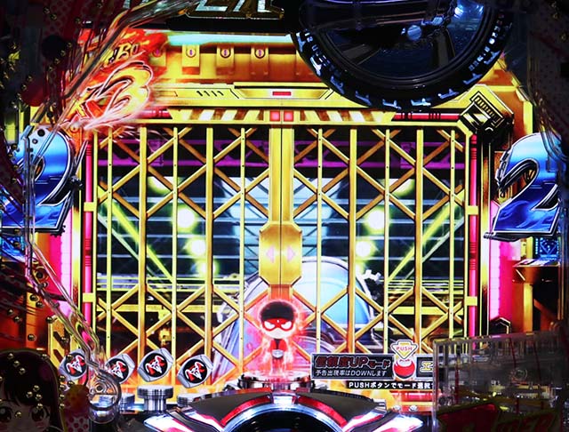 仮面ライダー轟音・リーチ後予告・エレベーター予告・信頼度