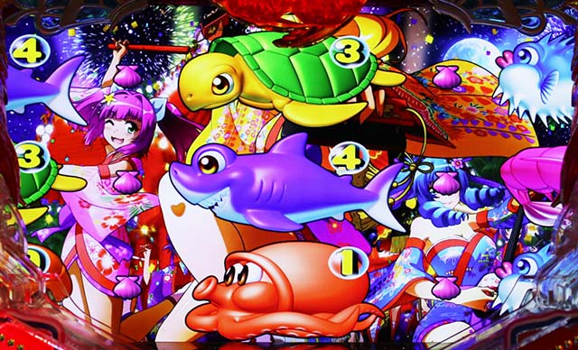 スーパー海物語IN沖縄5（沖海5）・止め打ち