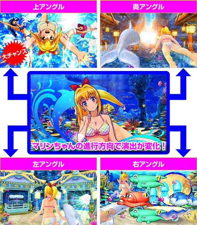 スーパー海物語IN沖縄5（沖海5）・マリンちゃんモード