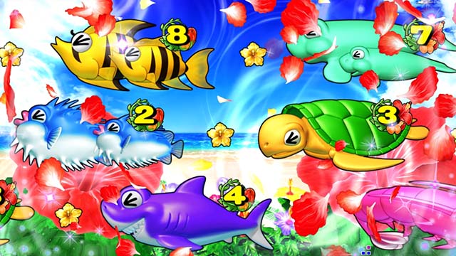 スーパー海物語IN沖縄5（沖海5）・ハイビスカスモード