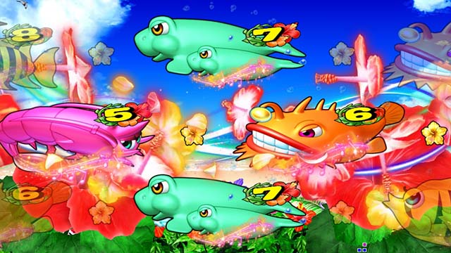 スーパー海物語IN沖縄5（沖海5）・ハイビスカスモード